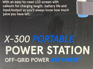 POWER RIDGE X-300 Portable Power Station